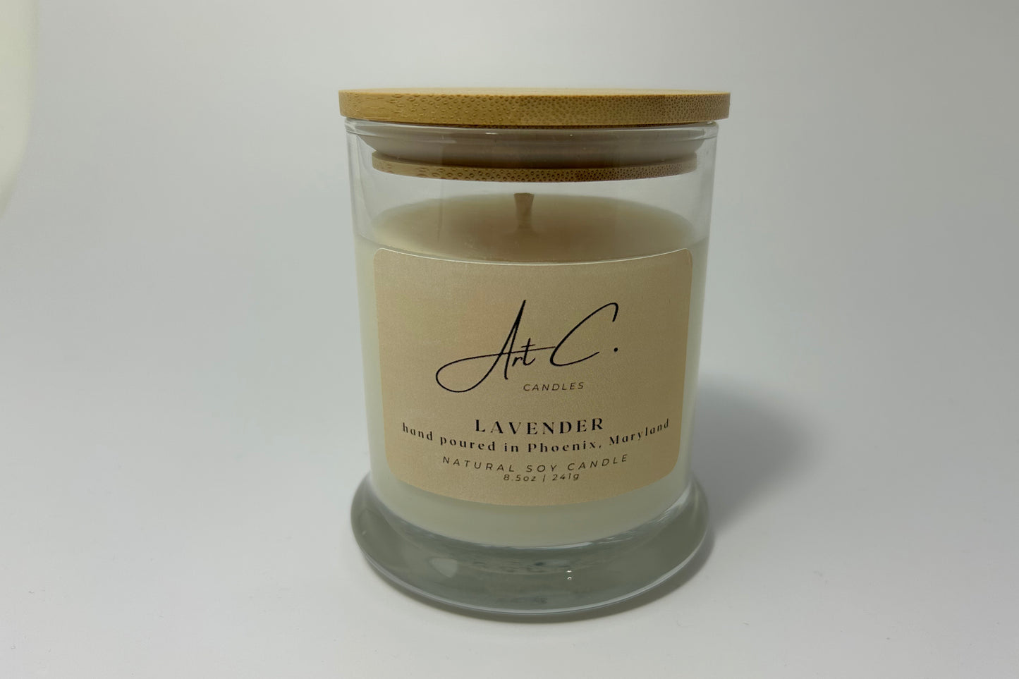Single-Wick Soy Candle in Small Glass