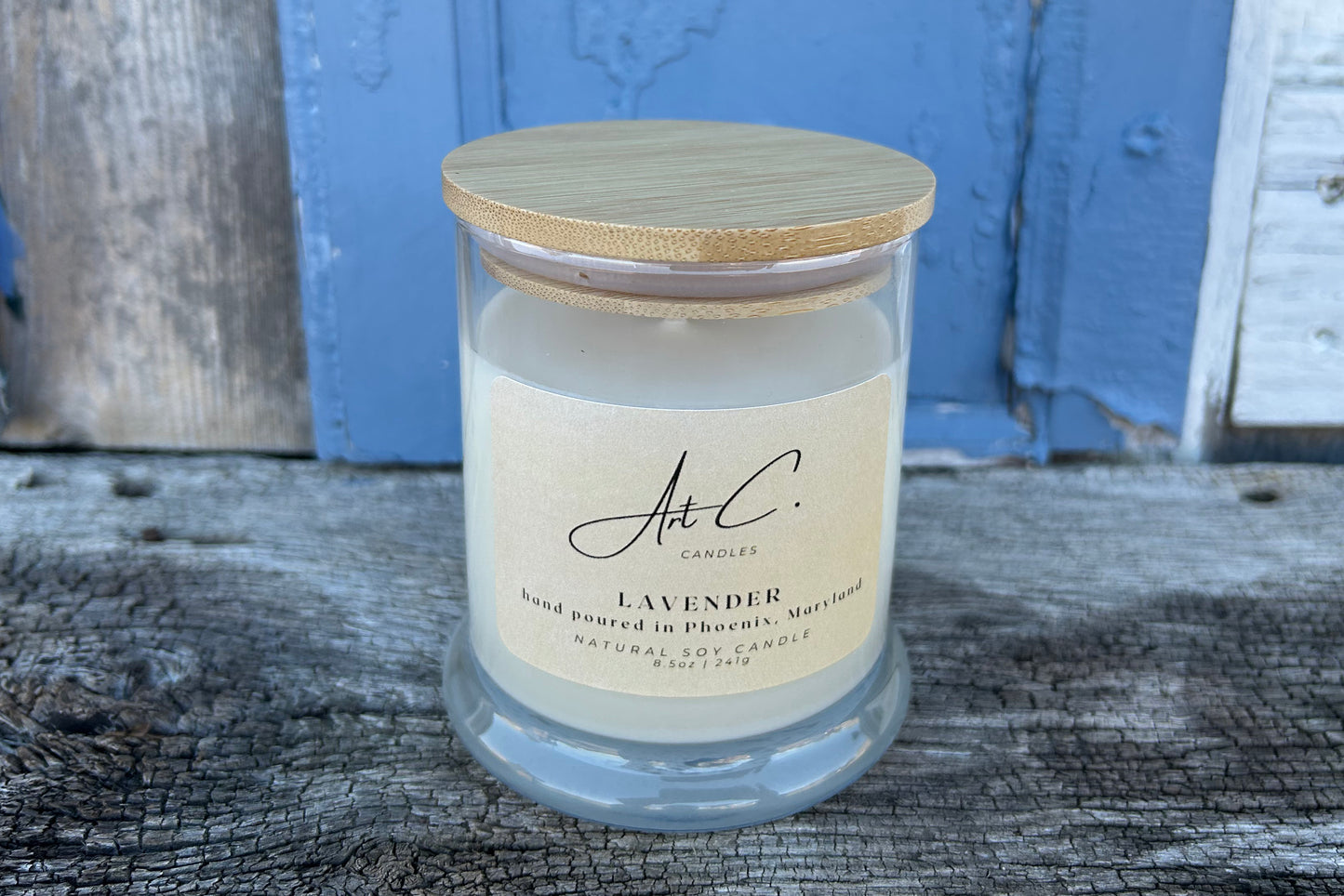 Single-Wick Soy Candle in Small Glass