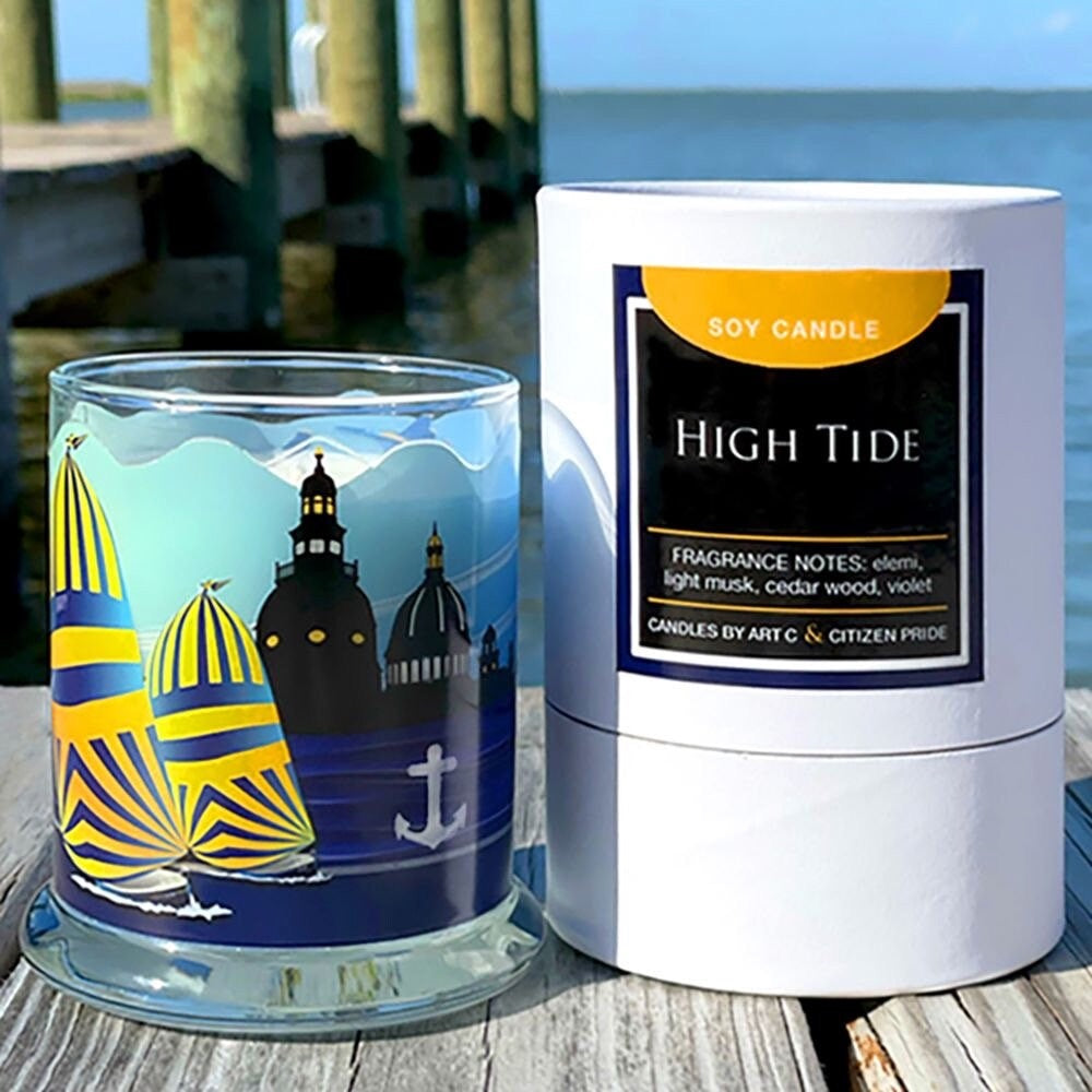 High Tide Soy Candle, Coastal Collection