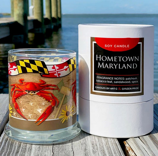 Hometown Maryland Soy Candle (Coastal Collection)