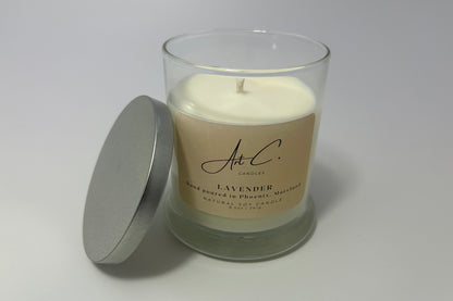 Single-Wick Soy Candle in Small Glass