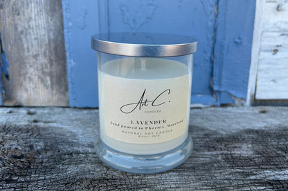 Single-Wick Soy Candle in Small Glass