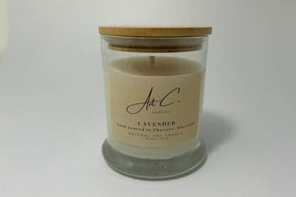Single-Wick Soy Candle in Small Glass